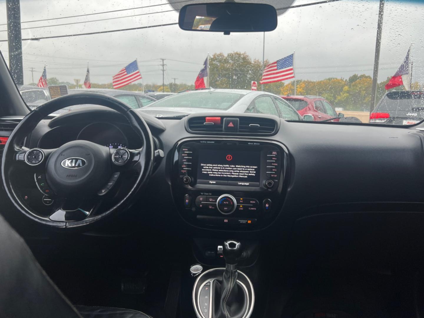 2014 YELLOW Kia Soul + (KNDJP3A5XE7) with an 2.0L L4 DOHC 16V engine, 6-Speed Automatic transmission, located at 420 I-35E, Lancaster, TX, 75146, (469) 297-4144, 32.593929, -96.823685 - Photo#4